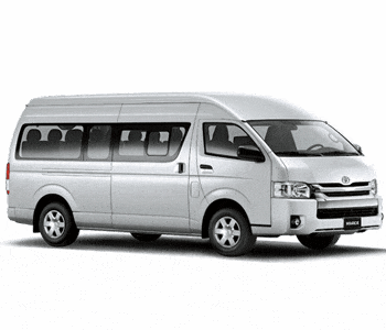 Rental Hiace Commuter Pelita